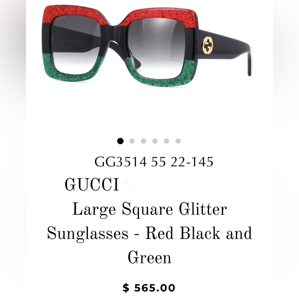 GUCCI | Oversized sunglasses
